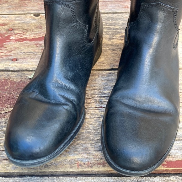 🍄 Frye & Co. Tania Black Leather Riding Boots - Picture 6 of 15